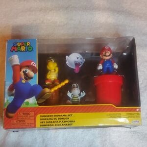 Nintendo Dungeon Diorama Set - Red Mario Playset